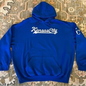 Kansas City Royals Stitches Sweatshirt Size XXL Color Royal Blue